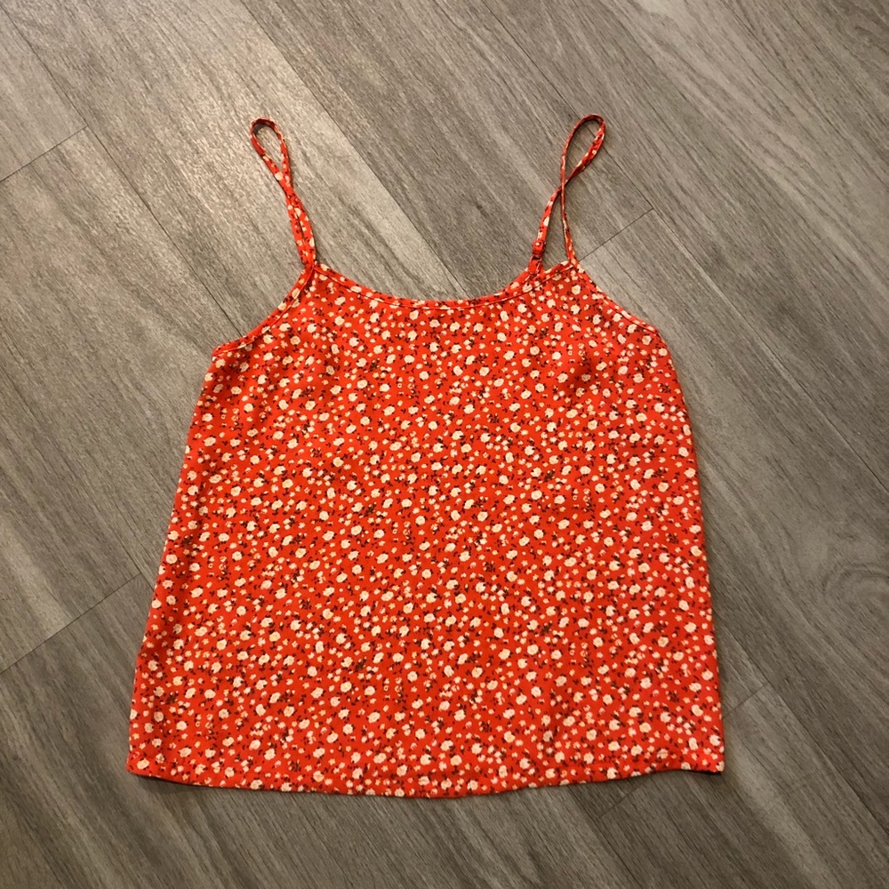 Vintage Floral Tank Top